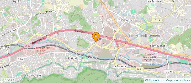 localisation de l'entreprise HAF COURSES à MARSEILLE