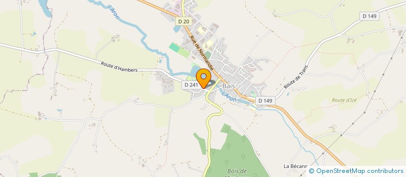 localisation de l'entreprise HAFA  BAIS