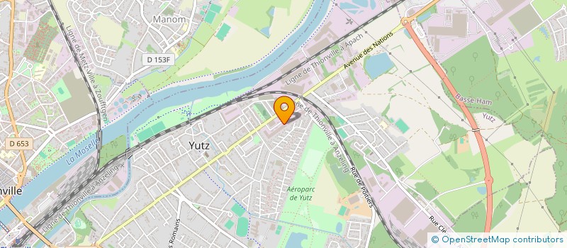 localisation de l'entreprise HAFBAI  YUTZ