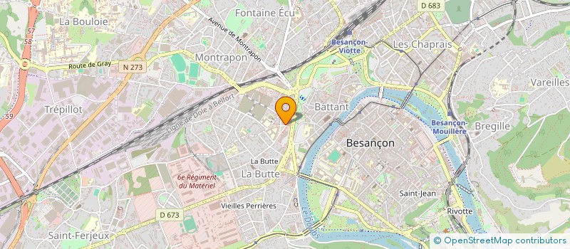 localisation de l'entreprise HAFEZ TRADUCTION à BESANCON