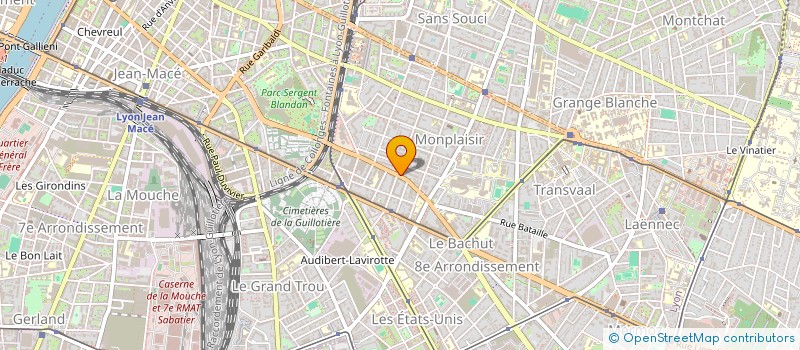 localisation de l'entreprise HAFFNER FRERES  LYON