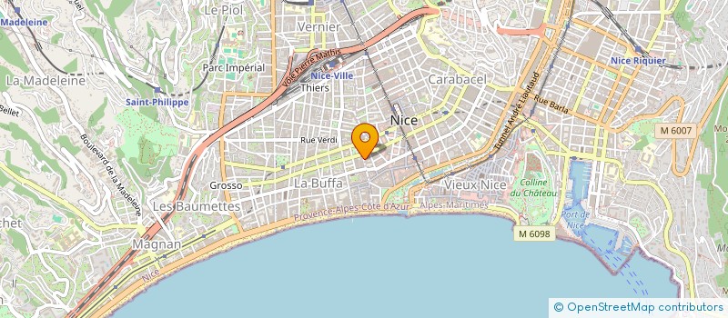 localisation de l'entreprise HAFI SARL à NICE