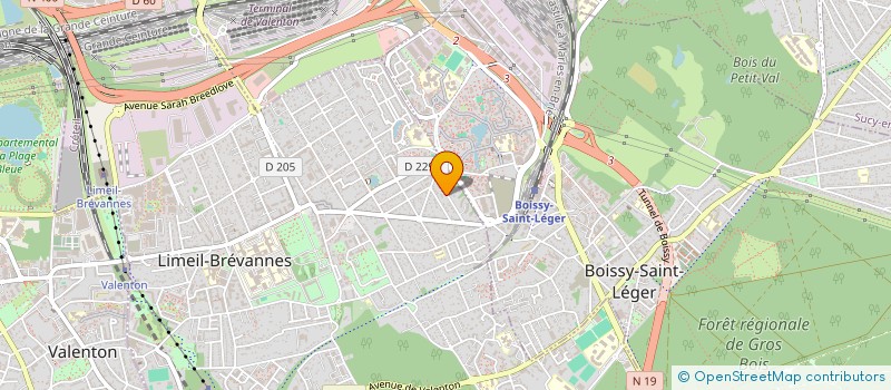 localisation de l'entreprise HAFIBRE  LIMEIL-BREVANNES