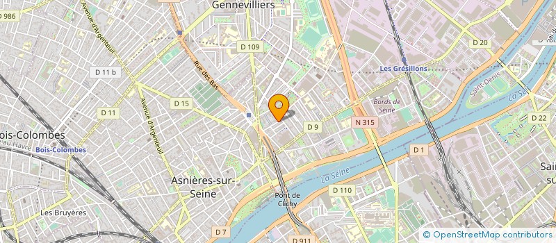 localisation de l'entreprise HAFID DISTRIBUTION à GENNEVILLIERS