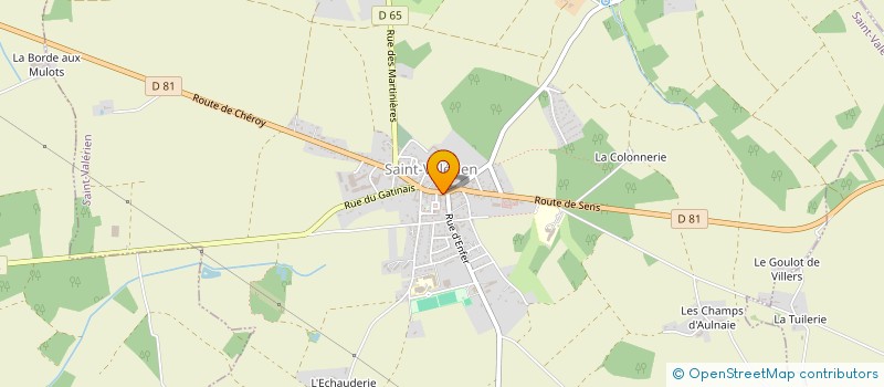 localisation de l'entreprise HAFID IMMO à SAINT-VALERIEN