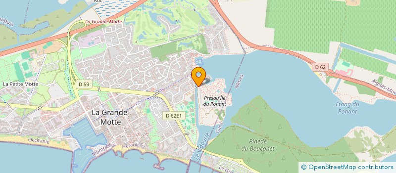 localisation de l'entreprise HAFID INDIVISION à LA GRANDE-MOTTE