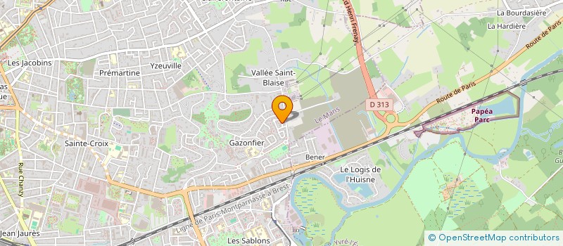 localisation de l'entreprise HAFIDI  LE MANS