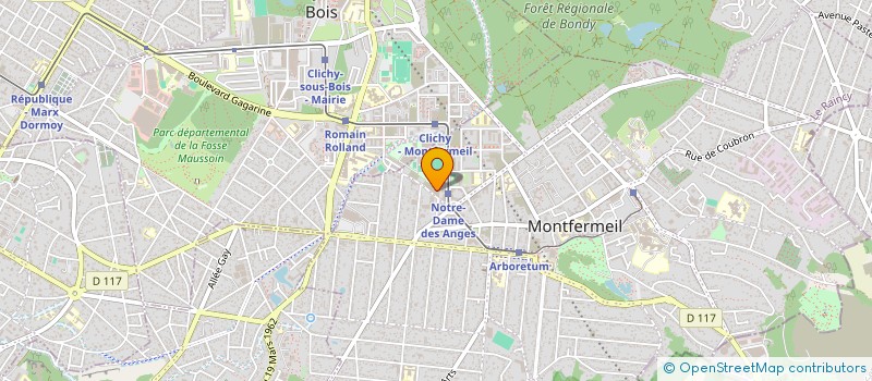 localisation de l'entreprise HAFIZ AMEER à MONTFERMEIL
