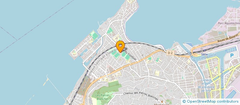 localisation de l'entreprise HAFO  SETE