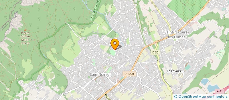 localisation de l'entreprise HAFRIAL à SAINT-ISMIER