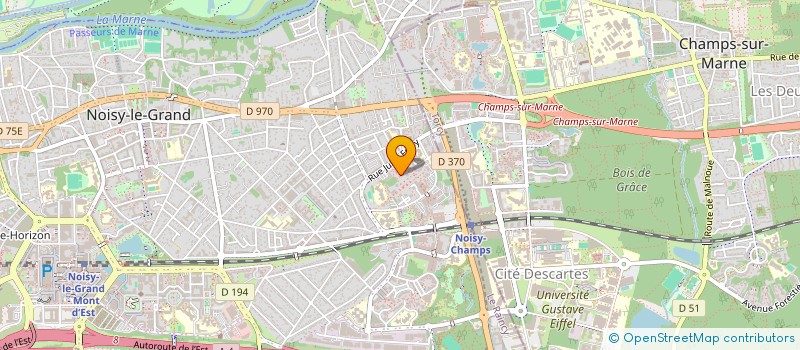 localisation de l'entreprise HAFSA à NOISY-LE-GRAND