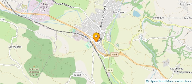 localisation de l'entreprise HAFSA TRANSPORT  LA BATIE NEUVE