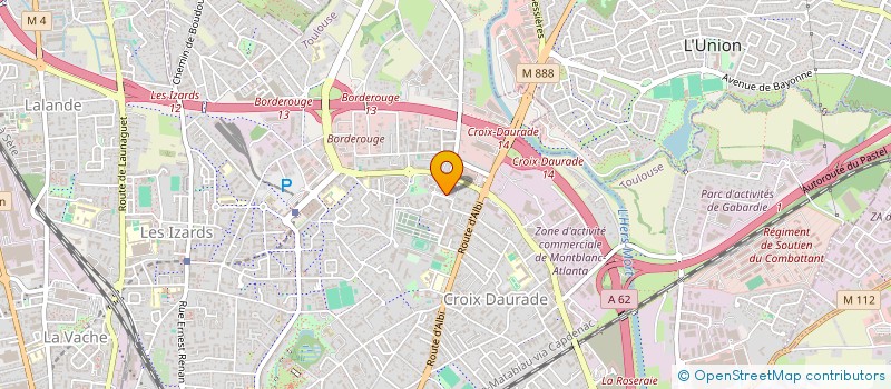 localisation de l'entreprise HAG 2 à TOULOUSE