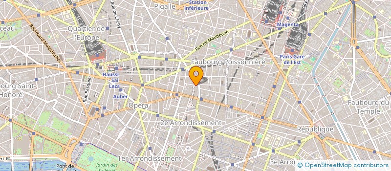 localisation de l'entreprise HAG  PARIS