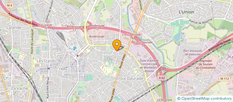 localisation de l'entreprise HAG à TOULOUSE