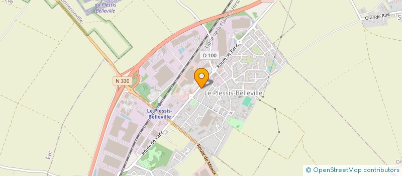 localisation de l'entreprise HAG INVEST  LE PLESSIS-BELLEVILLE