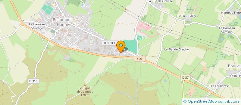localisation de l'entreprise HAG TECH à LA HAGUE