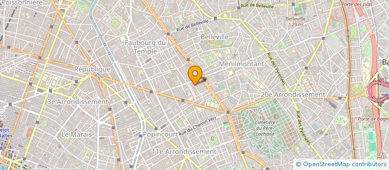 localisation de l'entreprise HAGA  PARIS 11