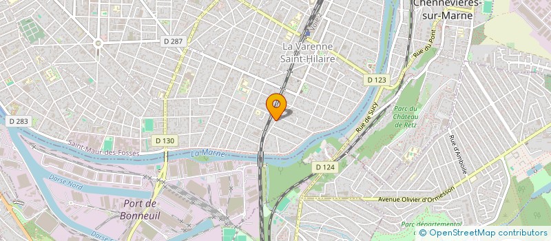 localisation de l'entreprise HAGA à SAINT-MAUR-DES-FOSSES