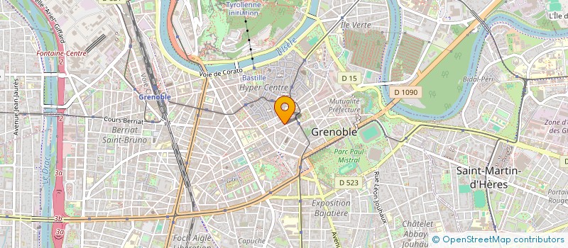 localisation de l'entreprise HAGAN ASSOCIATES à GRENOBLE