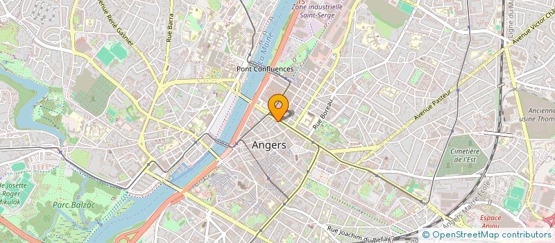 localisation de l'entreprise HAGAPE  ANGERS