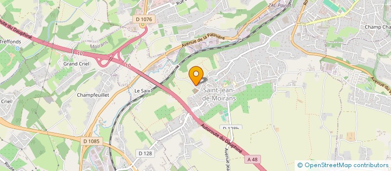 localisation de l'entreprise HAGE  SAINT-JEAN-DE-MOIRANS