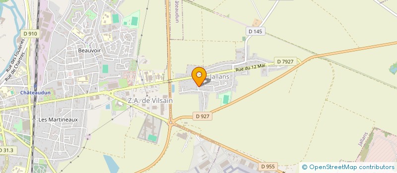localisation de l'entreprise HAGE INVEST à JALLANS
