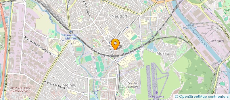 localisation de l'entreprise HAGHEBAERT FREMAUX STRASBOURG à STRASBOURG