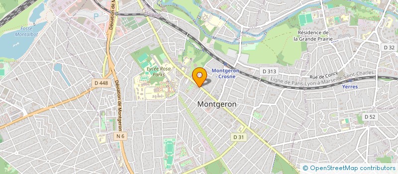 localisation de l'entreprise HAGIF à MONTGERON