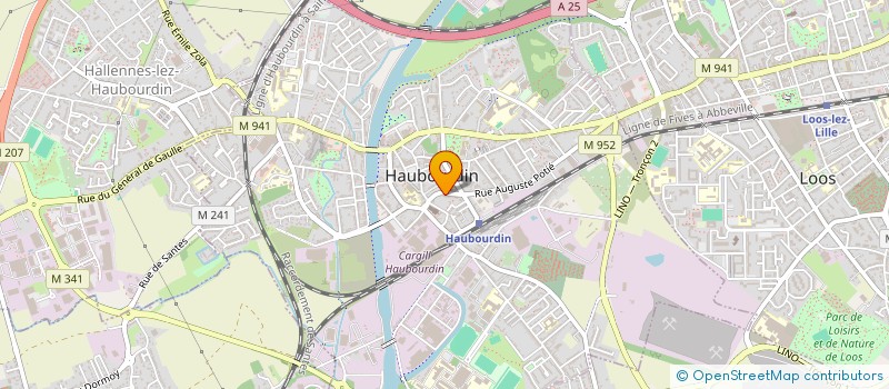 localisation de l'entreprise HAGIL  HAUBOURDIN