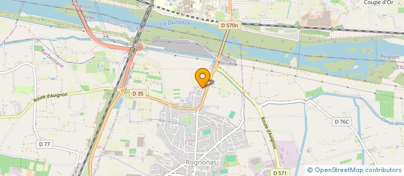 localisation de l'entreprise HAGLAPO AGENCE COMMERCIALE VINCENT GENIEZ  ROGNONAS