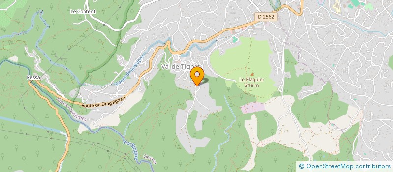 localisation de l'entreprise HAGO à LE TIGNET