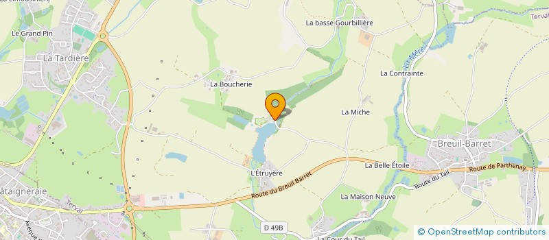 localisation de l'entreprise HAGTEK  TERVAL