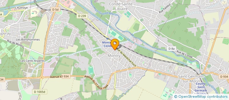 localisation de l'entreprise HAI ET HELENE  MONTRY