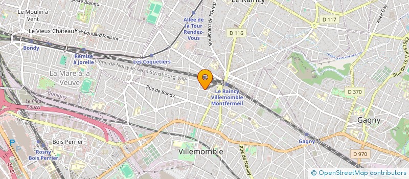 localisation de l'entreprise HAI26  VILLEMOMBLE