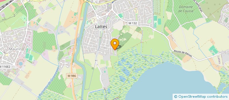 localisation de l'entreprise HAICA  LATTES