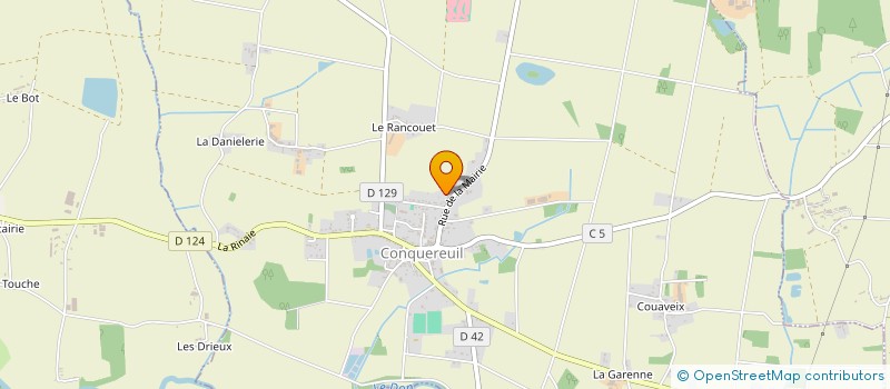 localisation de l'entreprise HAICSS  CONQUEREUIL