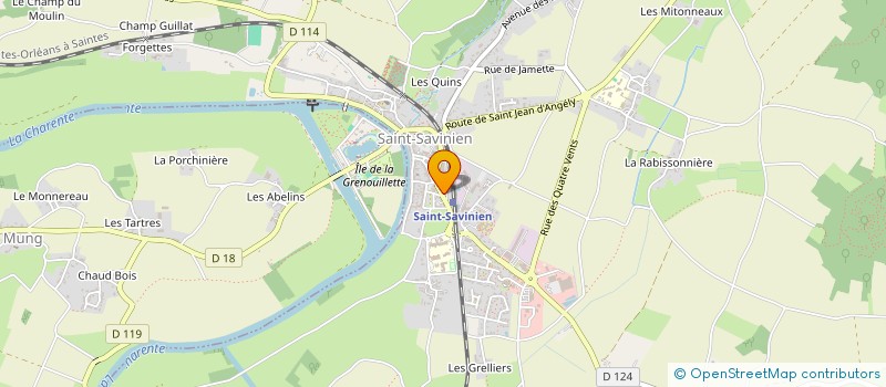 localisation de l'entreprise HAIDA  SAINT-SAVINIEN