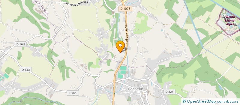 localisation de l'entreprise HAIDAR-DELONNE  LES AVENIERES VEYRINS-THUELLIN