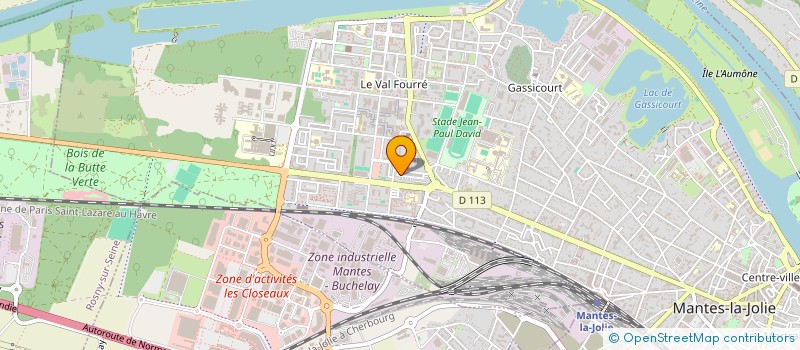 localisation de l'entreprise HAIDARA ET FILS à MANTES-LA-JOLIE