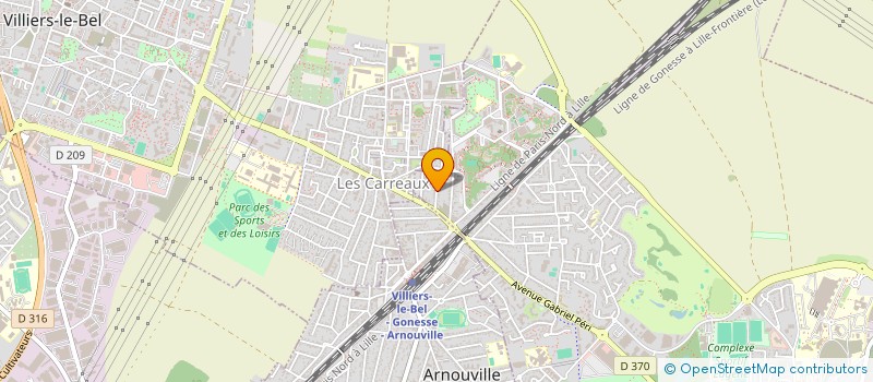 localisation de l'entreprise HAIDER  GONESSE