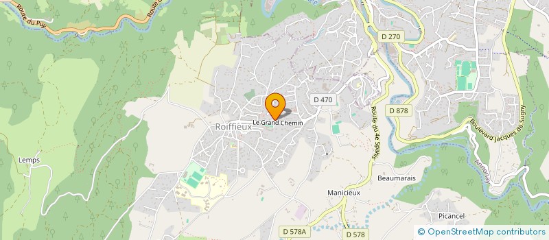 localisation de l'entreprise HAIDUCU  ROIFFIEUX