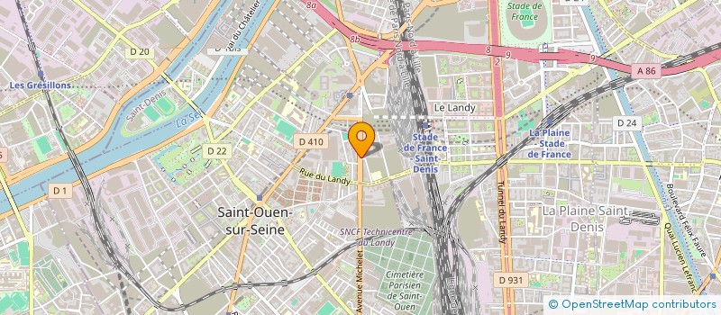 localisation de l'entreprise HAIER FRANCE  SAINT-DENIS