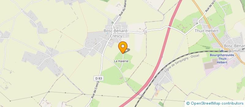 localisation de l'entreprise HAIERIE  FLANCOURT-CRESCY-EN-ROUMOIS