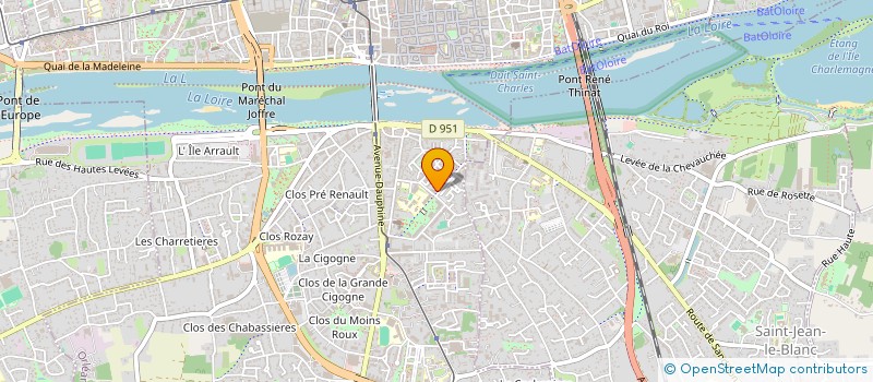 localisation de l'entreprise HAIES VIVES à ORLEANS