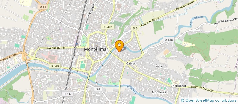 localisation de l'entreprise HAIFA à MONTELIMAR