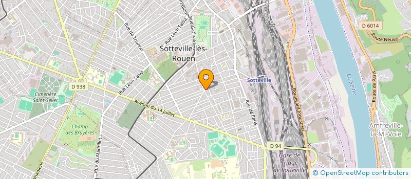 localisation de l'entreprise HAIFDANSE  SOTTEVILLE-LES-ROUEN