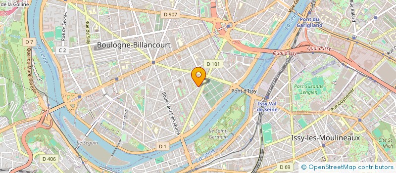 localisation de l'entreprise HAIGAN à BOULOGNE-BILLANCOURT