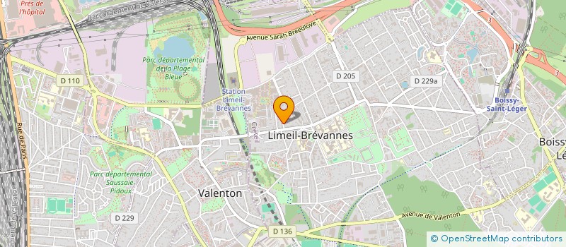 localisation de l'entreprise HAIGNERE à LIMEIL-BREVANNES