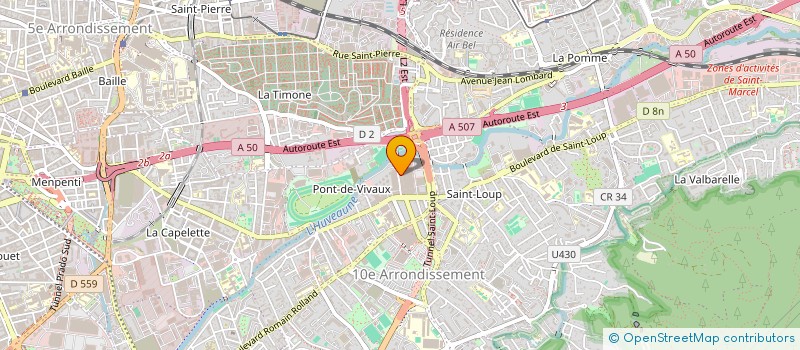 localisation de l'entreprise HAIK VTC à MARSEILLE